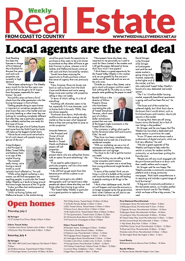 Welcome to your dedicated new local real estate section: Weekly Real Estate, From Coast to Country