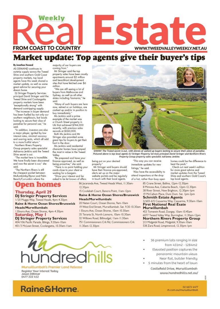 The Weekly Real Estate from Coast to Country, April 29, 2021