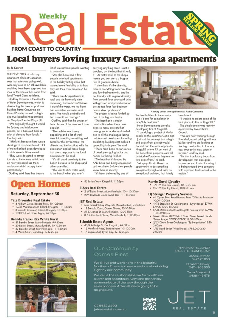 The Weekly Real Estate from Coast to Country, September 28, 2023
