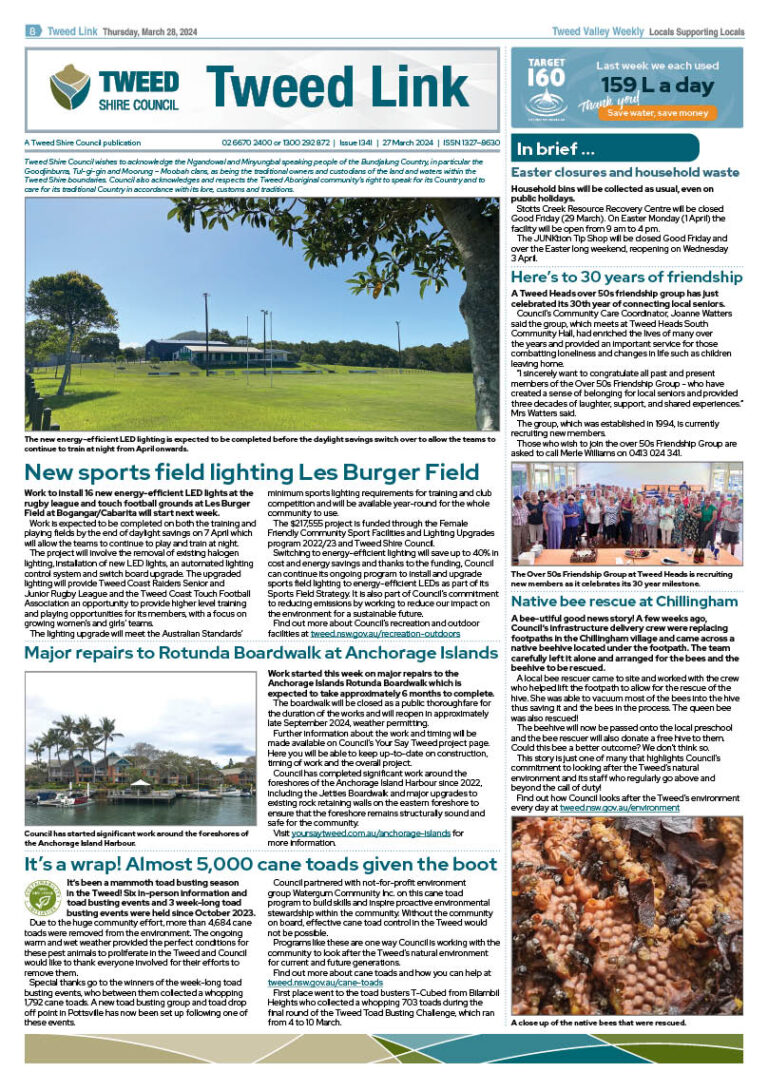 Tweed Valley Weekly, February 8, 2024 - Tweed Valley Weekly